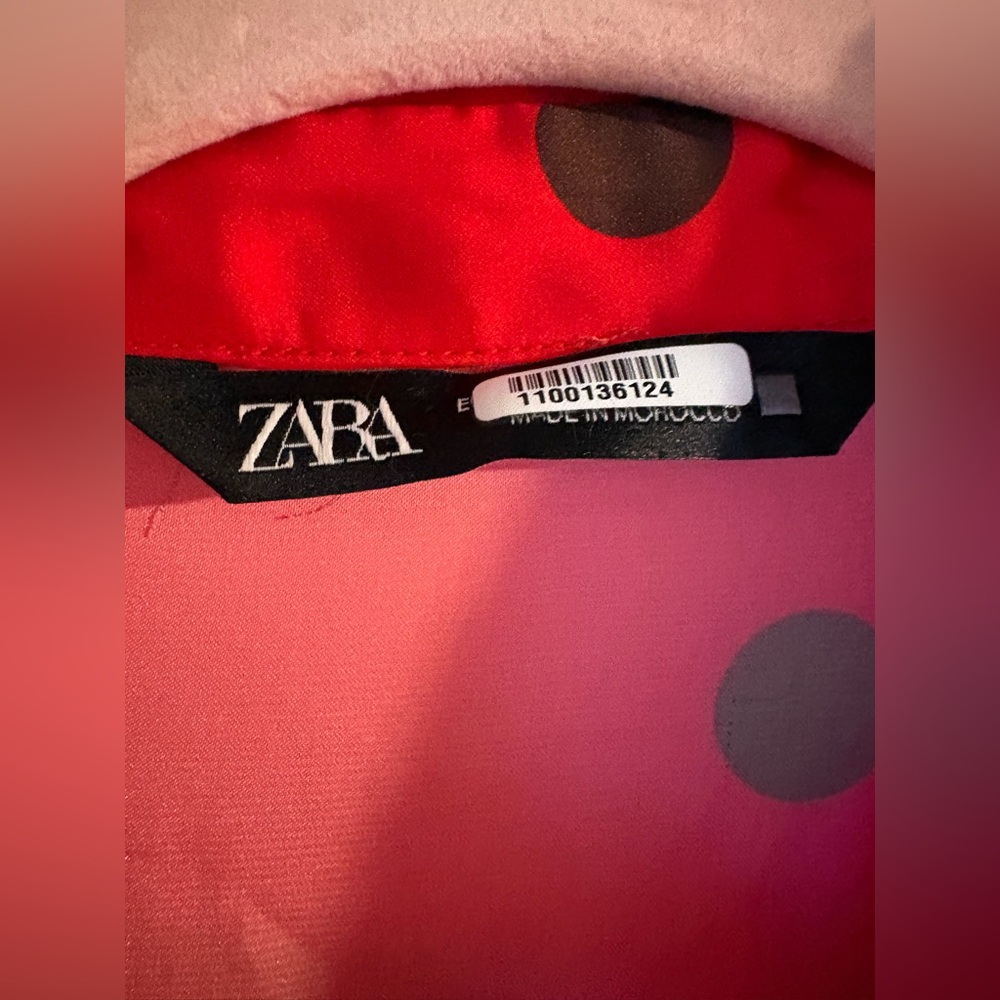 Zara Polka Dot Shirt and Pencil Skirt Set - Picture 15 of 15